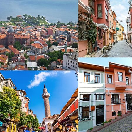 Istanbul Old City Colorful Houses Balat Petrion Hotel Esterno foto
